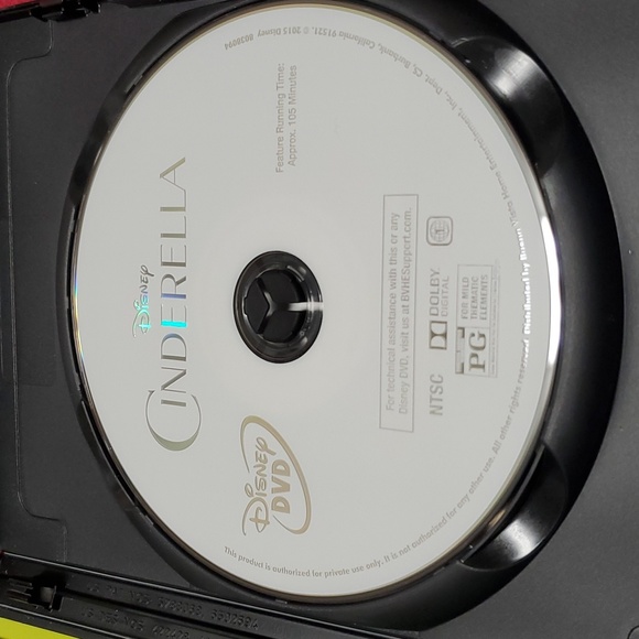 Disney Cinderella Live Action DVD movie - Picture 3 of 3